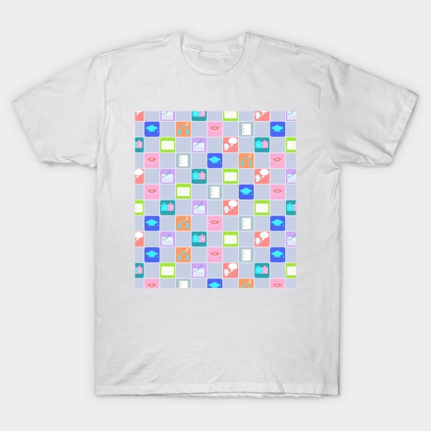 Foreign language pattern T-Shirt by smartsman